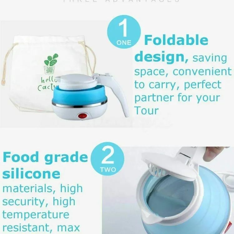 Foldable Travelling Electric Kattle