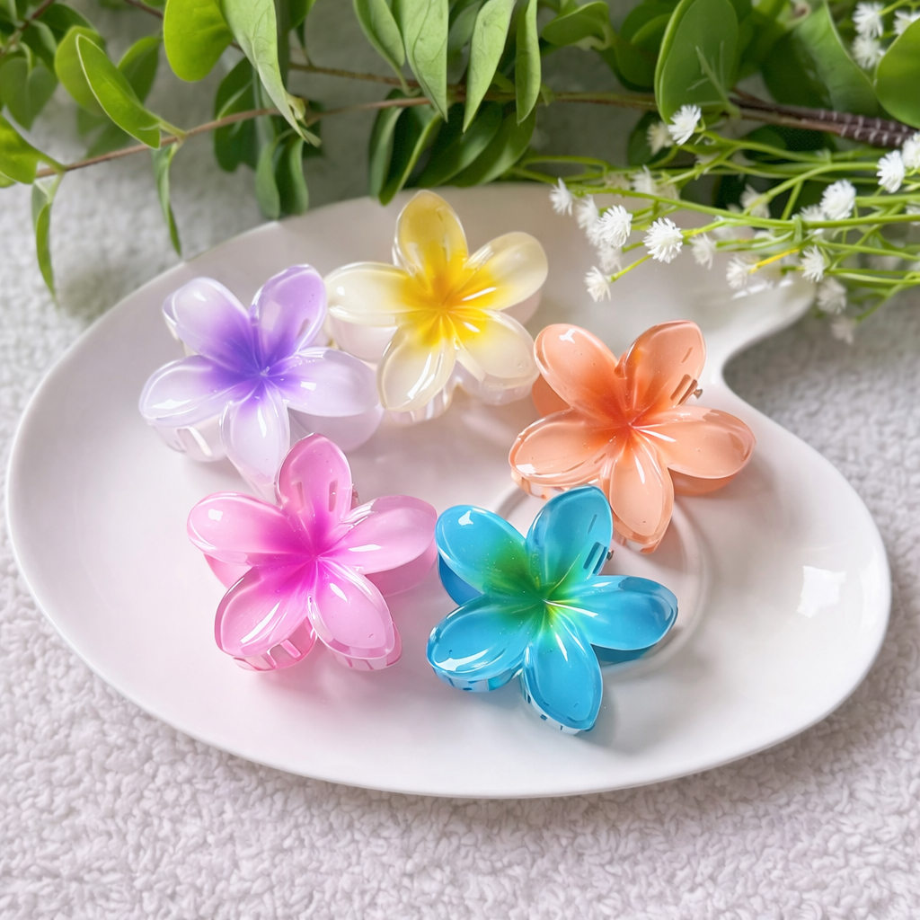 Flower Hair Catchers Pack Of 5