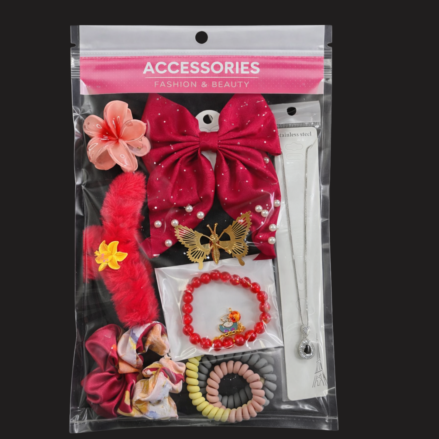 8-Piece Fashion Accessories Gift Set for Girls & Women