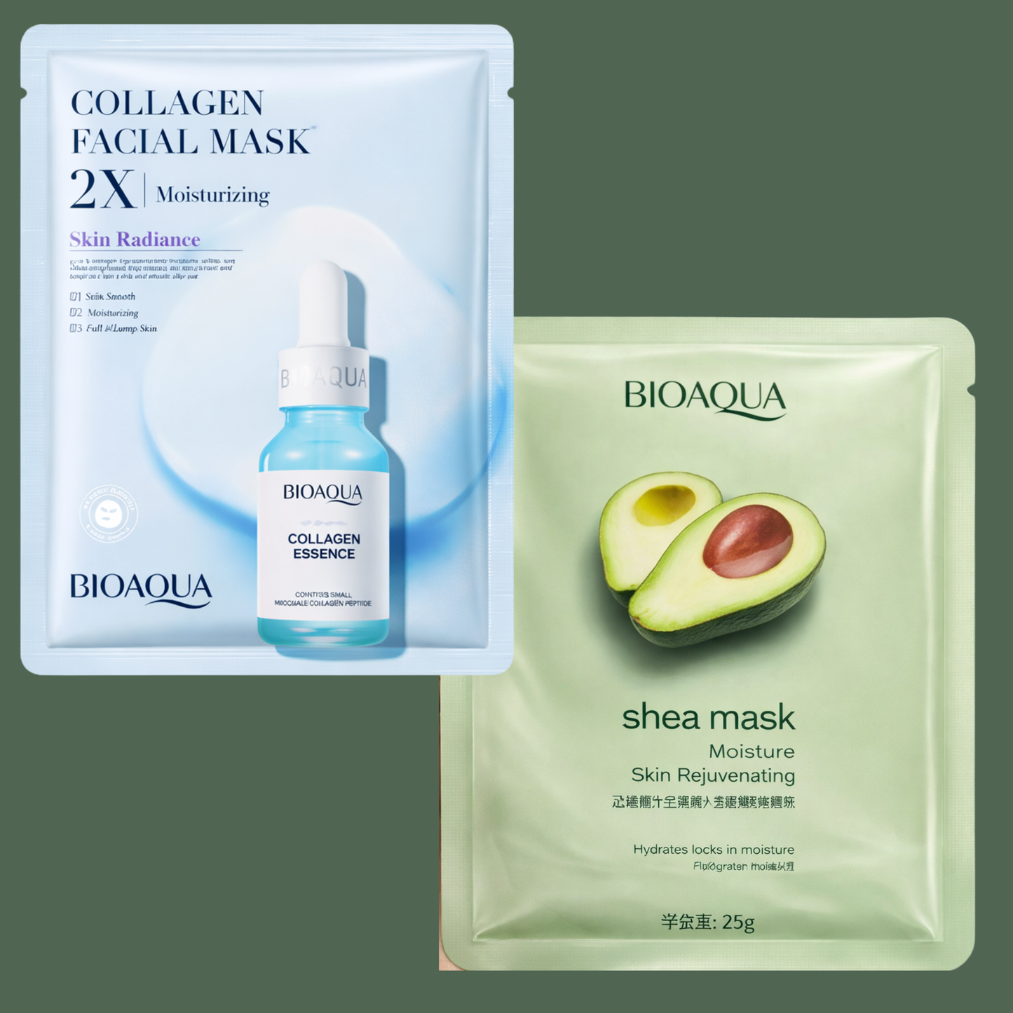 BIOAQUA Sheet Masks Pack Of 10