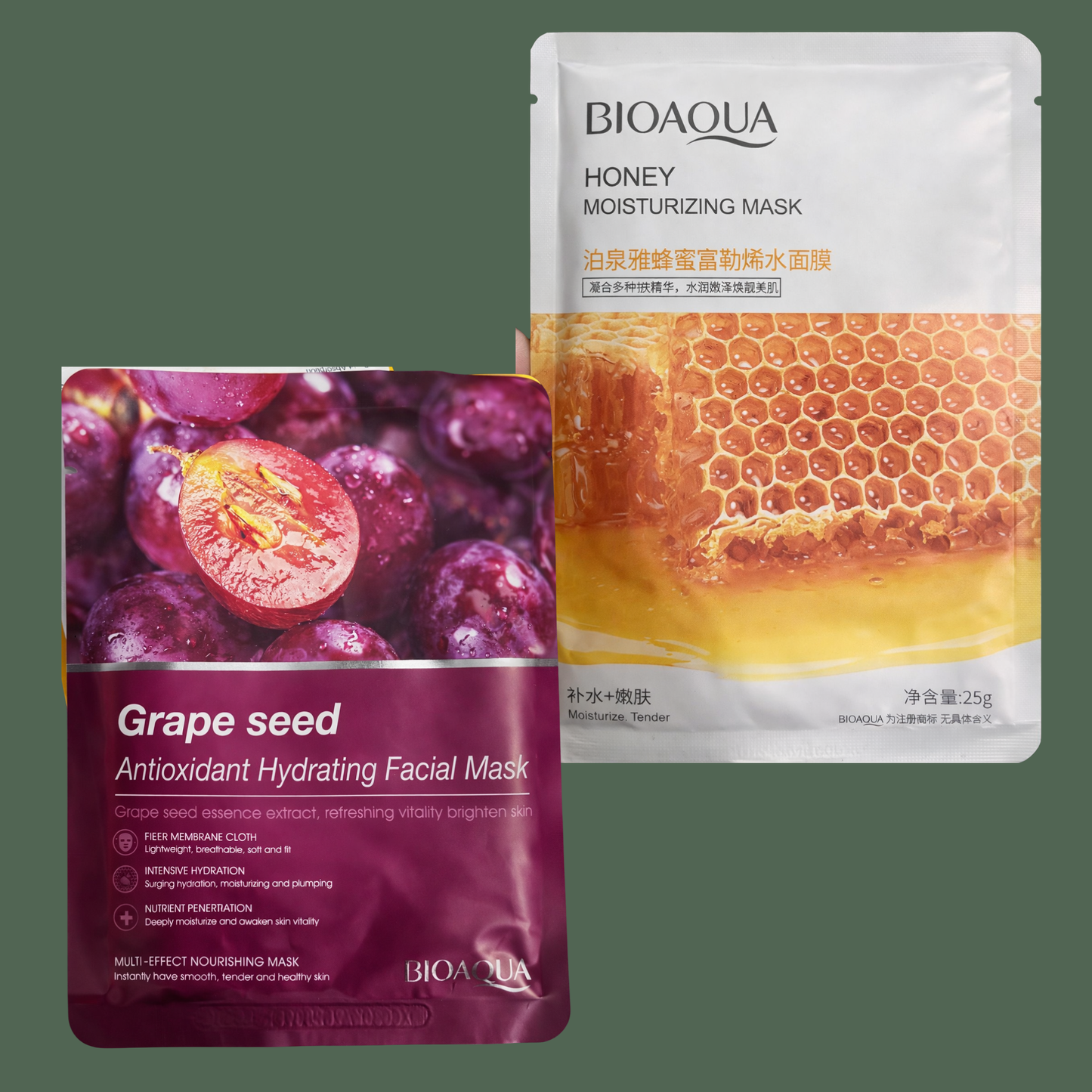 BIOAQUA Sheet Masks Pack Of 10