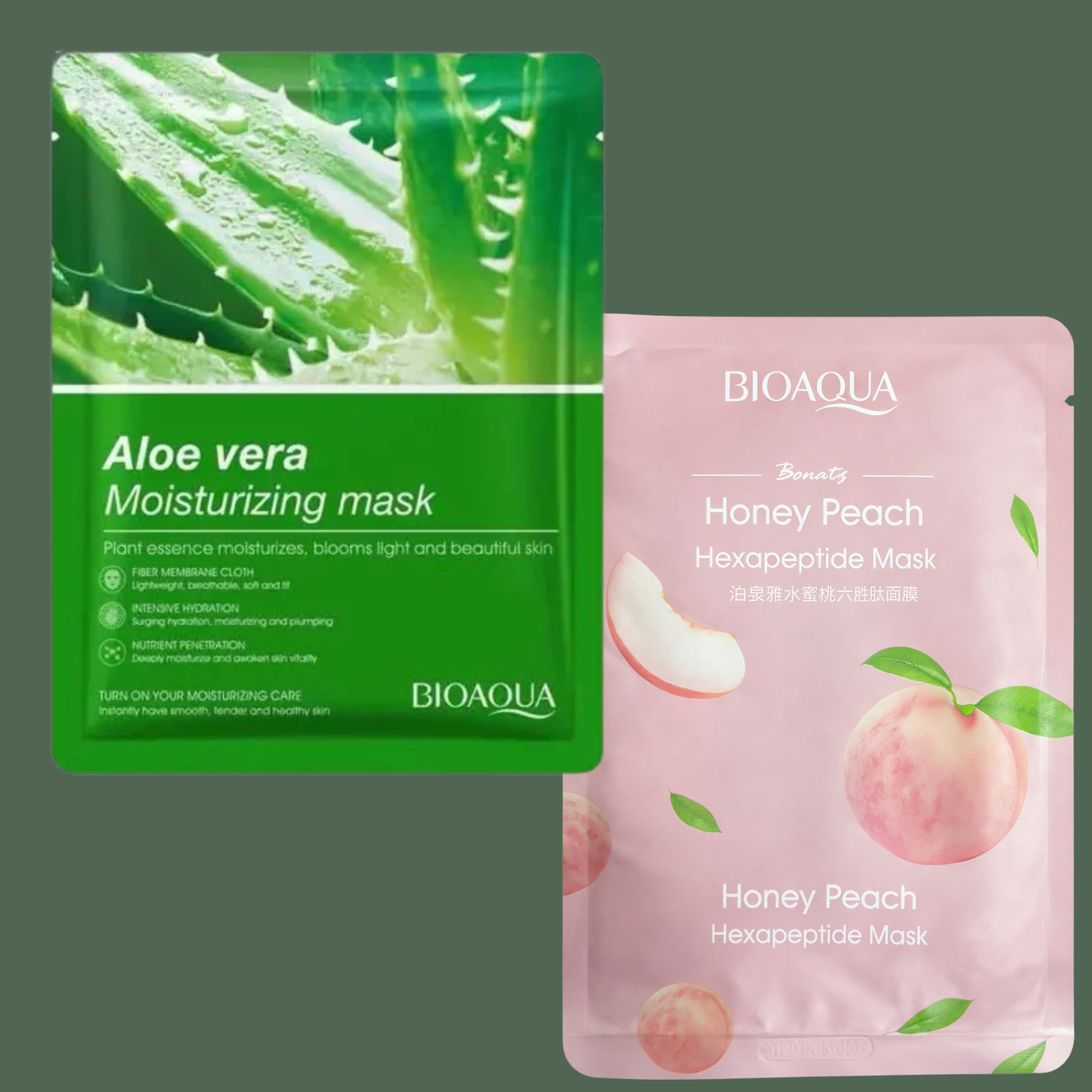 BIOAQUA Sheet Masks Pack Of 10