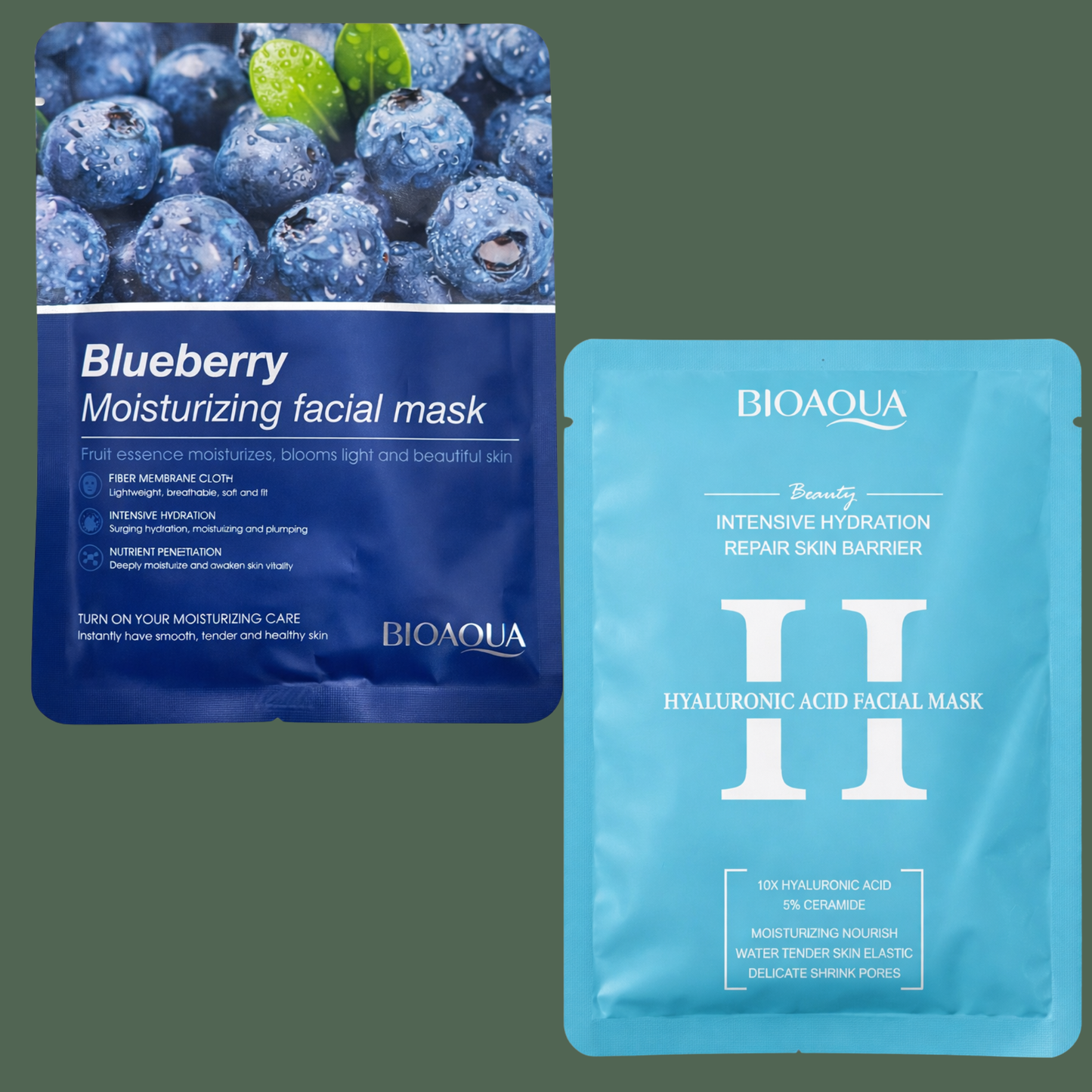 BIOAQUA Sheet Masks Pack Of 10